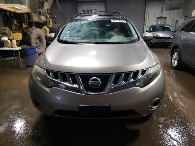 JN8AZ18W39W146979 - 2009 NISSAN MURANO S BEIGE photo 5