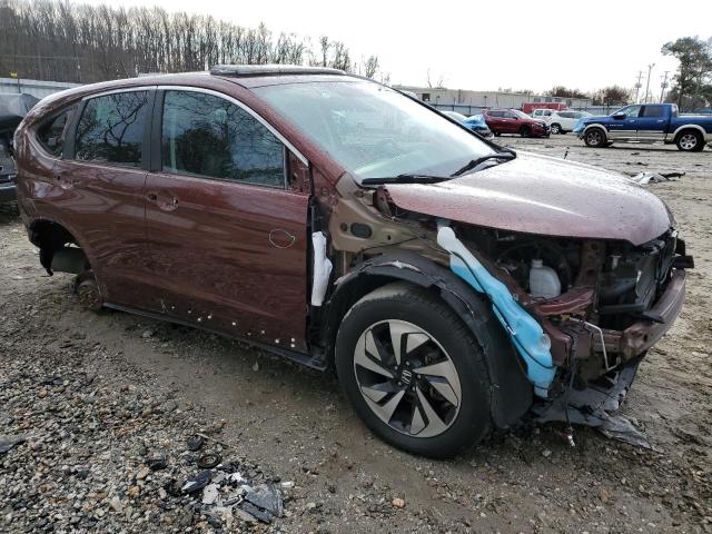 5J6RM4H90FL065647 - 2015 HONDA CR-V TOURING BROWN photo 4