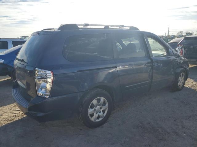 KNDMB233086212287 - 2008 KIA SEDONA EX BLUE photo 3