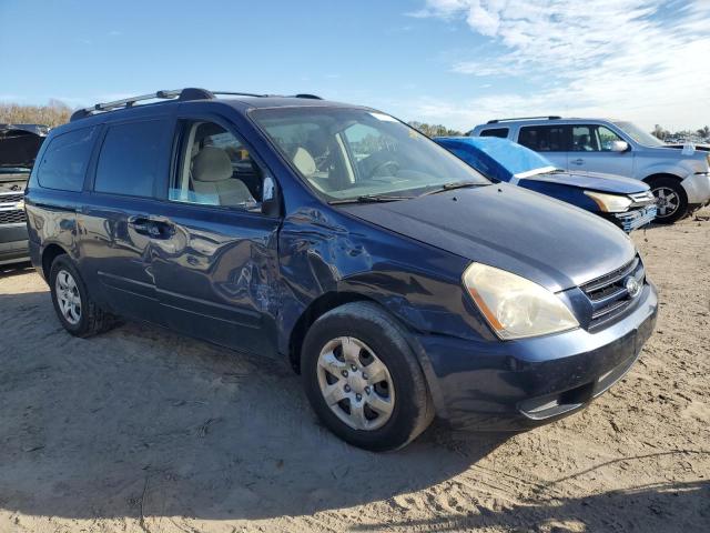 KNDMB233086212287 - 2008 KIA SEDONA EX BLUE photo 4