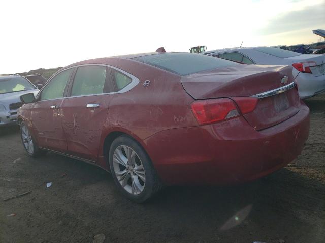 2G1125S36E9205024 - 2014 CHEVROLET IMPALA LT RED photo 2