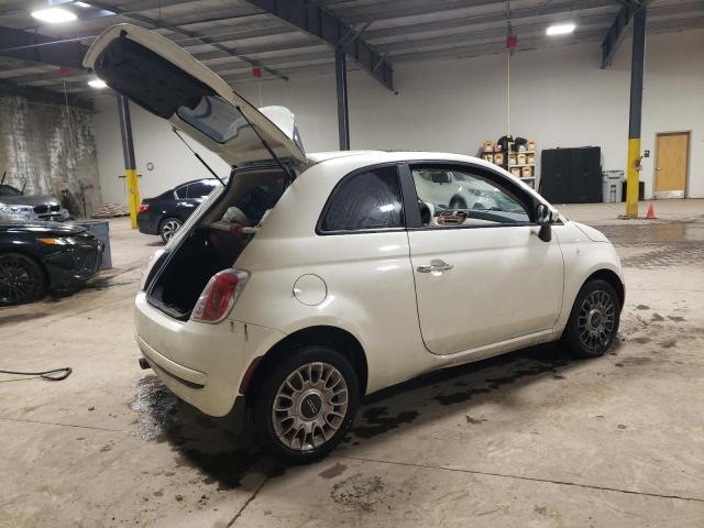 3C3CFFAR4DT533137 - 2013 FIAT 500 POP WHITE photo 3