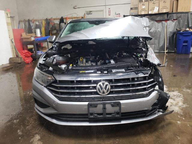 3VWEB7BU6KM235430 - 2019 VOLKSWAGEN JETTA SEL SILVER photo 5