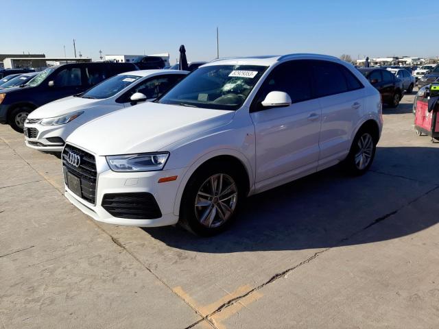 WA1ECCFS7JR006893 - 2018 AUDI Q3 PREMIUM WHITE photo 1