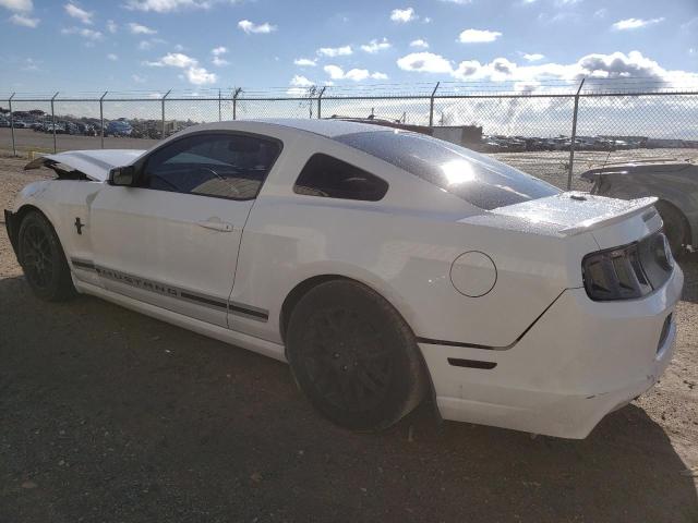 1ZVBP8AM0E5268297 - 2014 FORD MUSTANG WHITE photo 2