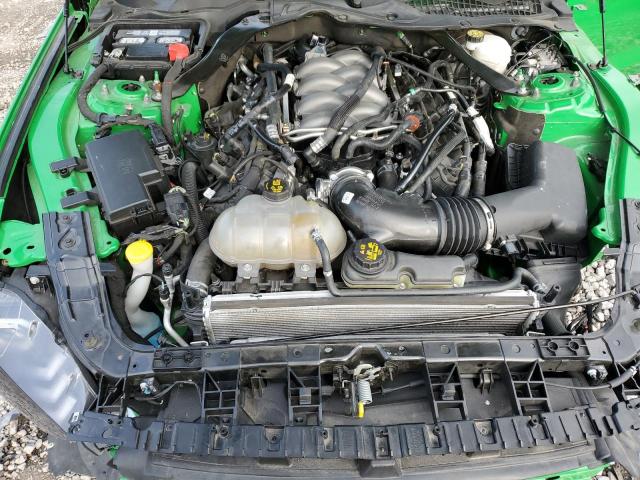 1FA6P8CF4K5199635 - 2019 FORD MUSTANG GT GREEN photo 11