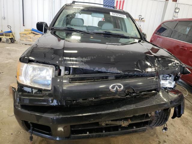 JNRDR09Y32W254575 - 2002 INFINITI QX4 BLACK photo 5