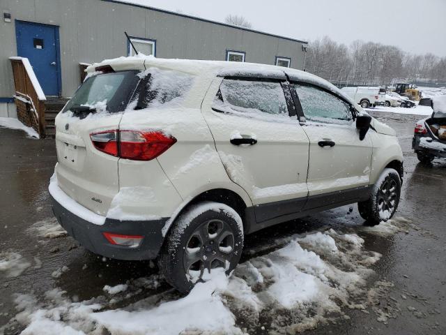 MAJ6S3FL7LC395164 - 2020 FORD ECOSPORT S CREAM photo 3