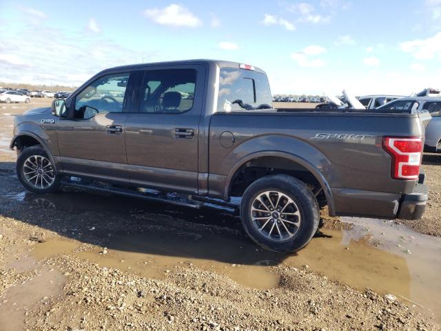 1FTEW1CP6JKC45281 - 2018 FORD F150 SUPERCREW GRAY photo 2
