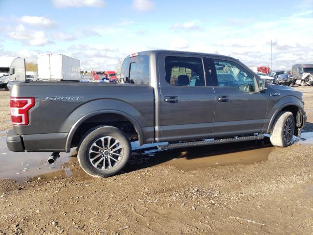 1FTEW1CP6JKC45281 - 2018 FORD F150 SUPERCREW GRAY photo 3