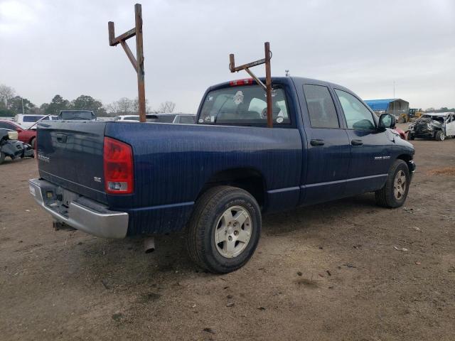 1D7HA18D44S765225 - 2004 DODGE RAM 1500 ST BLUE photo 3