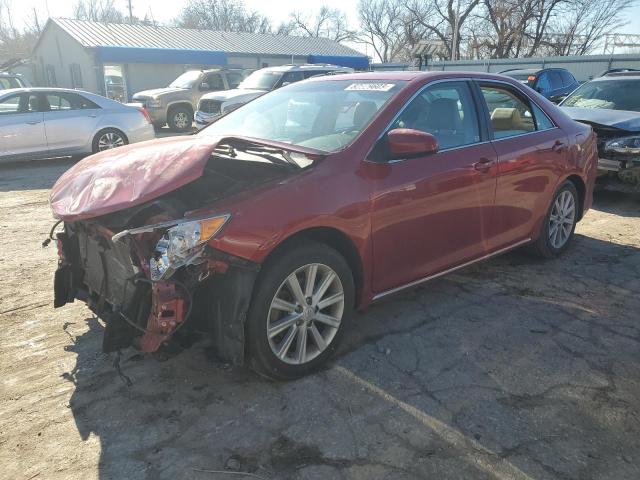 4T4BF1FK9DR298005 - 2013 TOYOTA CAMRY L RED photo 1