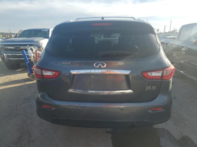 5N1AL0MM0DC338765 - 2013 INFINITI JX35 GRAY photo 6