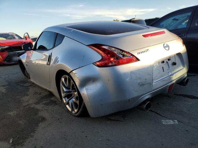 JN1AZ4EHXDM880643 - 2013 NISSAN 370Z BASE SILVER photo 2