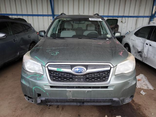 JF2SJADC2FH427546 - 2015 SUBARU FORESTER 2.5I PREMIUM GREEN photo 5