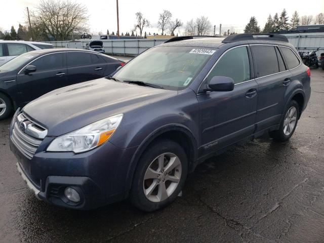 4S4BRBLC0E3234334 - 2014 SUBARU OUTBACK 2.5I LIMITED GRAY photo 1