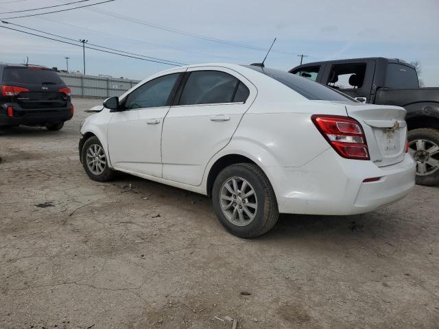 1G1JD5SH1H4165786 - 2017 CHEVROLET SONIC LT WHITE photo 2