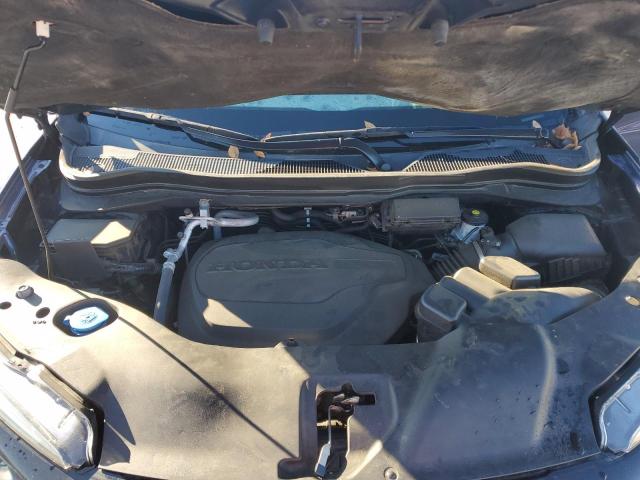 5FNYF7H55KB011252 - 2019 HONDA PASSPORT EXL BLUE photo 12