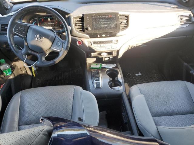 5FNYF7H55KB011252 - 2019 HONDA PASSPORT EXL BLUE photo 8