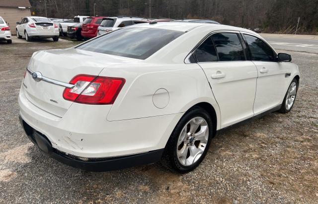 1FAHP2EW7BG173487 - 2011 FORD TAURUS SEL WHITE photo 4