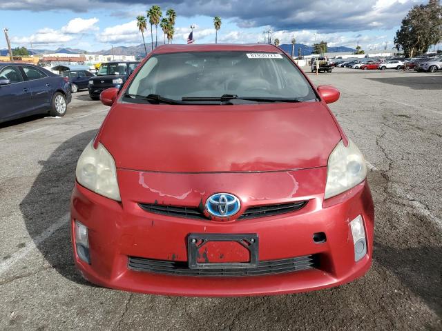 JTDKN3DU0A0142858 - 2010 TOYOTA PRIUS RED photo 5