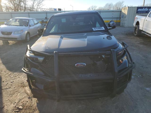 1FM5K8AC7MNA06017 - 2021 FORD EXPLORER POLICE INTERCEPTOR BLACK photo 5