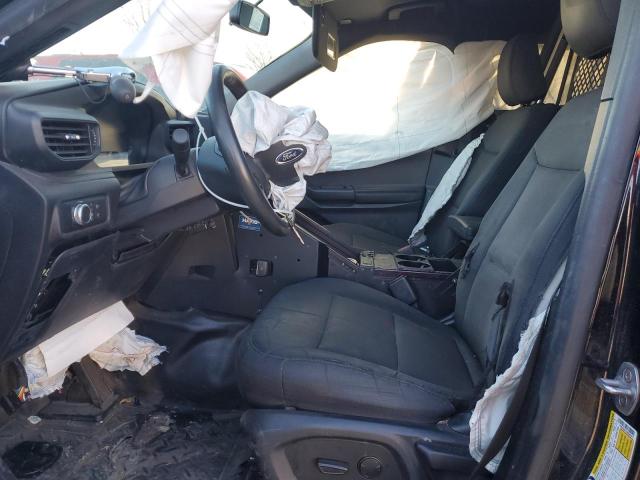 1FM5K8AC7MNA06017 - 2021 FORD EXPLORER POLICE INTERCEPTOR შავი ფოტო 7