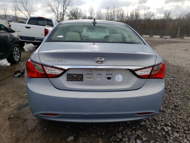 5NPEB4AC0BH163611 - 2011 HYUNDAI SONATA GLS SILVER photo 6