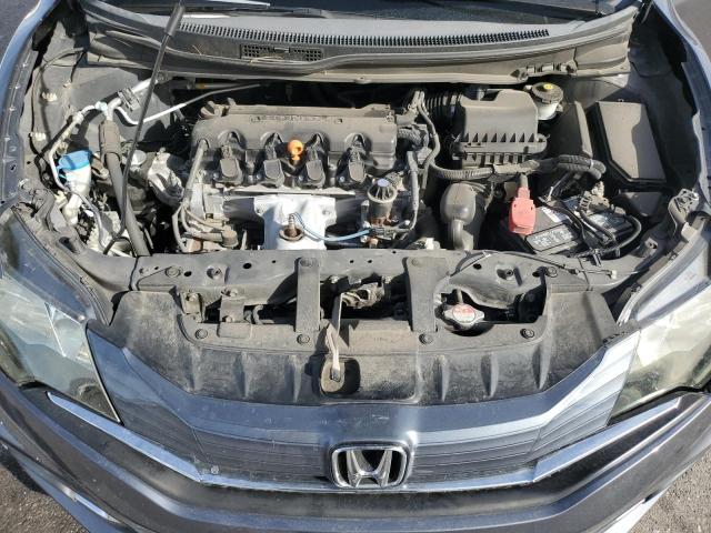 2HGFG3B08EH504675 - 2014 HONDA CIVIC EXL ნაცრისფერი ფოტო 11