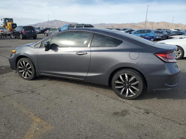 2HGFG3B08EH504675 - 2014 HONDA CIVIC EXL ნაცრისფერი ფოტო 2