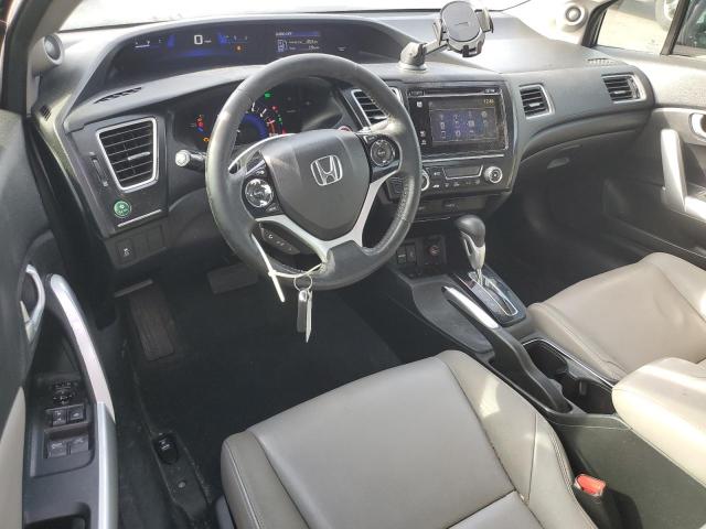 2HGFG3B08EH504675 - 2014 HONDA CIVIC EXL ნაცრისფერი ფოტო 8