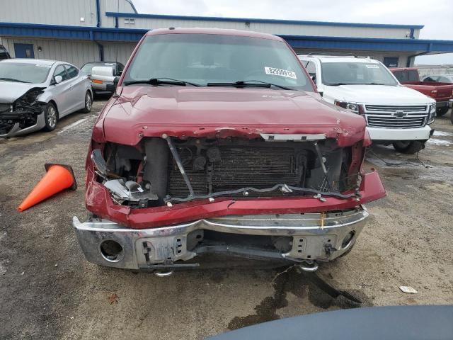 1FTFW1EF2DKD25996 - 2013 FORD F150 SUPERCREW RED photo 5