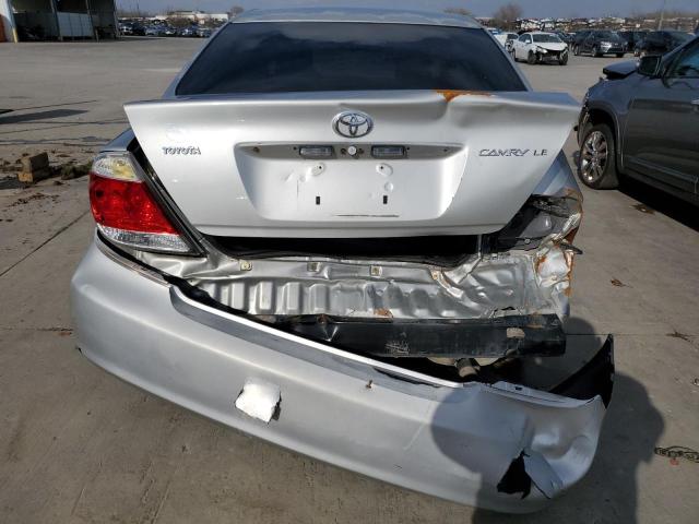 4T1BE32KX5U029527 - 2005 TOYOTA CAMRY LE GRAY photo 6