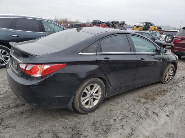 5NPEB4AC6DH647740 - 2013 HYUNDAI SONATA GLS BLACK photo 3