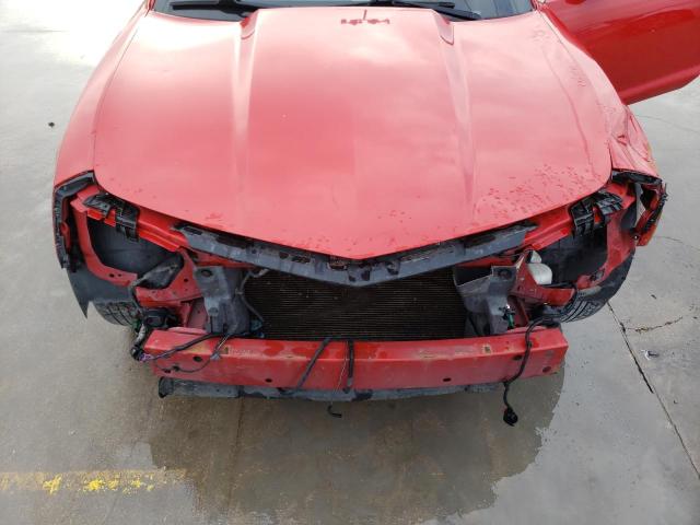 2G1FB1EV3A9121197 - 2010 CHEVROLET CAMARO LT RED photo 11