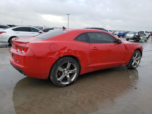 2G1FB1EV3A9121197 - 2010 CHEVROLET CAMARO LT RED photo 3