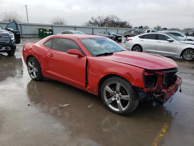 2G1FB1EV3A9121197 - 2010 CHEVROLET CAMARO LT RED photo 4