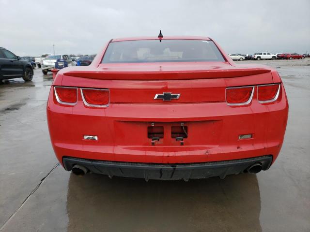 2G1FB1EV3A9121197 - 2010 CHEVROLET CAMARO LT RED photo 6