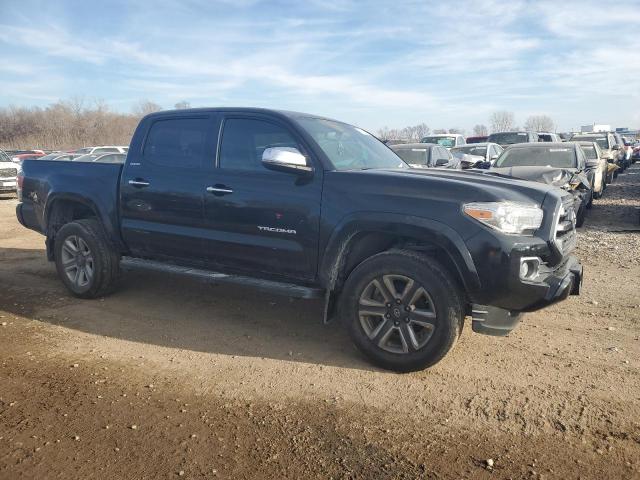 3TMGZ5AN6HM110118 - 2017 TOYOTA TACOMA DOUBLE CAB BLACK photo 4