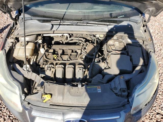 1FADP3F22EL247944 - 2014 FORD FOCUS SE GRAY photo 11