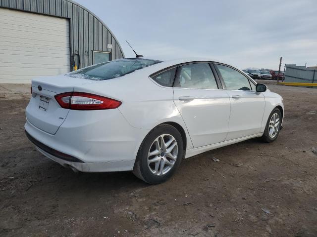 3FA6P0H75ER307832 - 2014 FORD FUSION SE WHITE photo 3