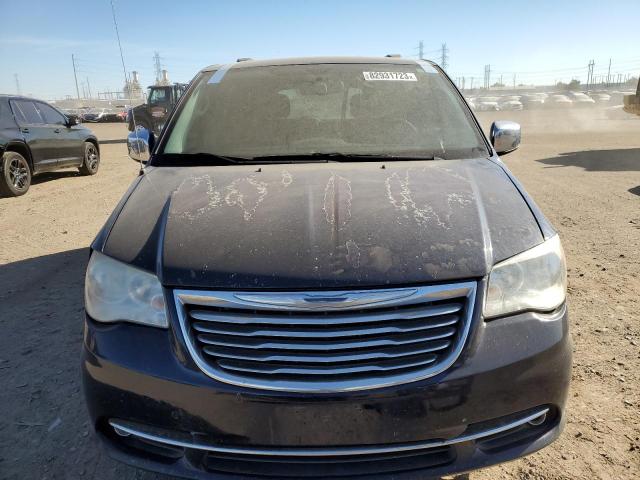 2C4RC1CG6CR218015 - 2012 CHRYSLER TOWN & COU TOURING L BLUE photo 5