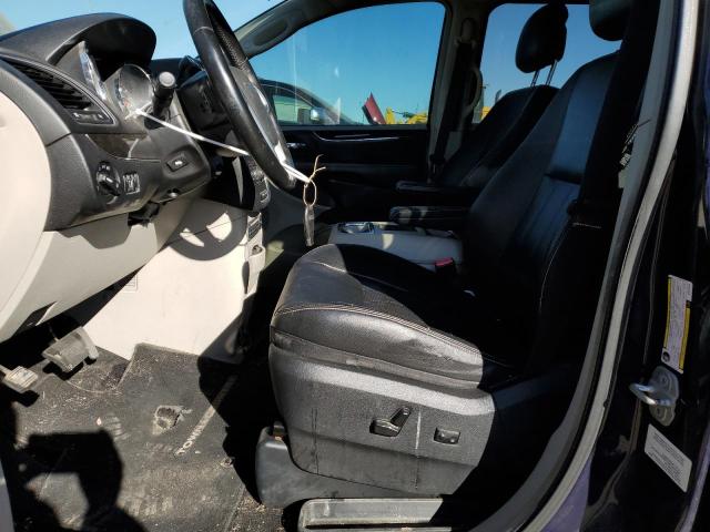 2C4RC1CG6CR218015 - 2012 CHRYSLER TOWN & COU TOURING L BLUE photo 7