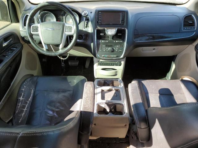 2C4RC1CG6CR218015 - 2012 CHRYSLER TOWN & COU TOURING L BLUE photo 8