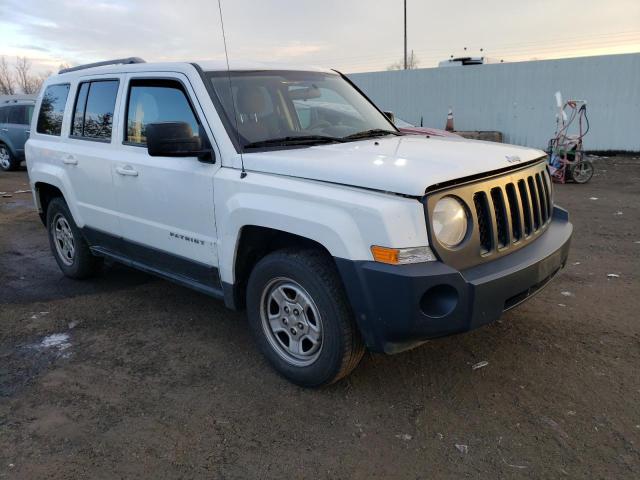 1C4NJRBB1DD140224 - 2013 JEEP PATRIOT SPORT WHITE photo 4