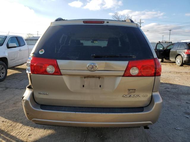 5TDZK23C37S057237 - 2007 TOYOTA SIENNA CE GOLD photo 6