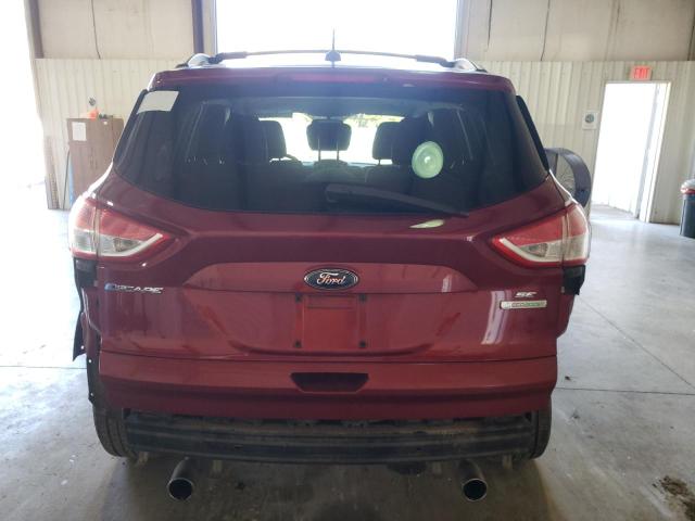 1FMCU0G98DUD09876 - 2013 FORD ESCAPE SE RED photo 6