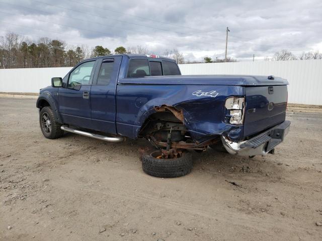 1FTPX14V67FA94057 - 2007 FORD F150 BLUE photo 2