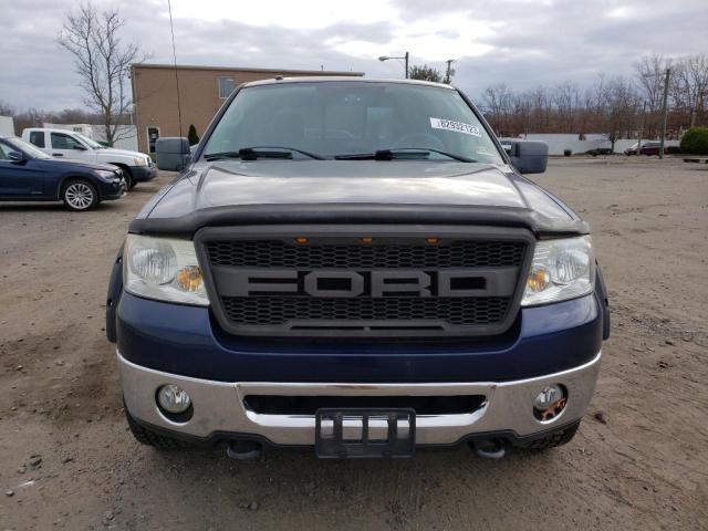 1FTPX14V67FA94057 - 2007 FORD F150 BLUE photo 5