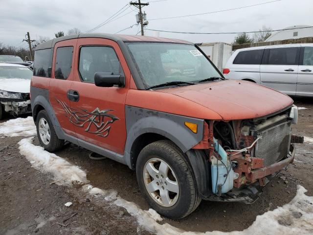 5J6YH18503L008422 - 2003 HONDA ELEMENT EX ORANGE photo 4